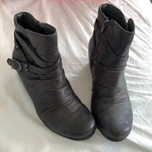 Blowfish Heeled Wedge Bootie